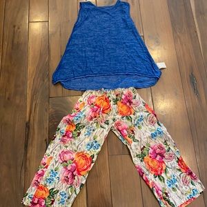 Persnickety size 5 top with size 6 bottoms.